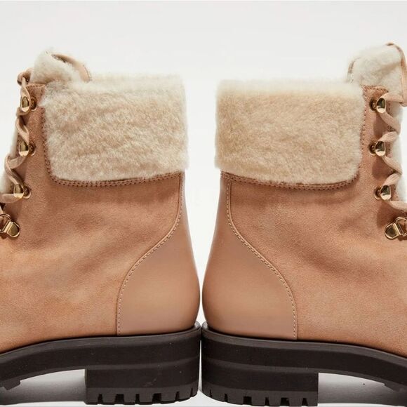 Stuart Weitzman Alpine Cozy Combat Boot - Picture 4 of 9